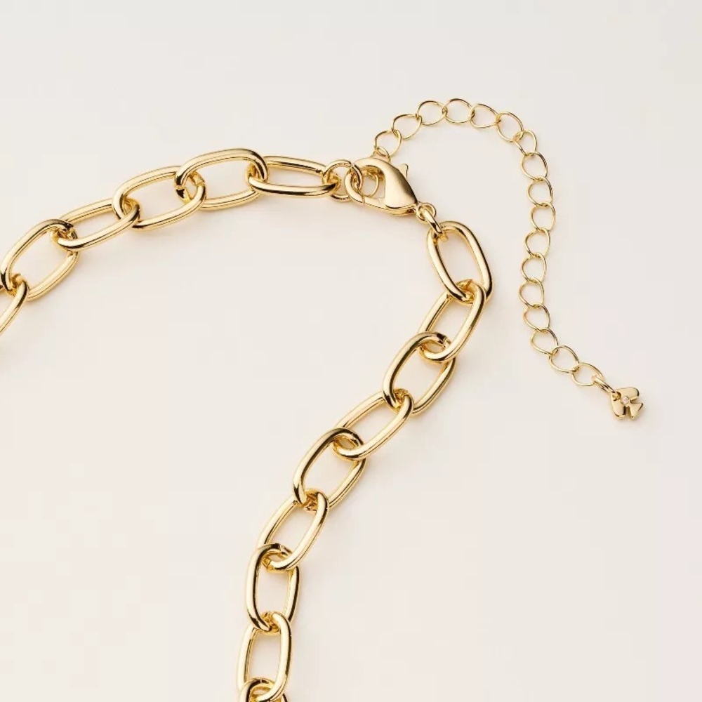 ♠️ Chunky Charm Statement Necklace - Kate Spade new york x Target Gold - Picture 6 of 8